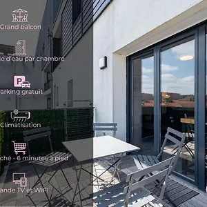Le Saint Exupery - T3 Centre Avec Balcon + Parking Gratuit Appartement Toulouse